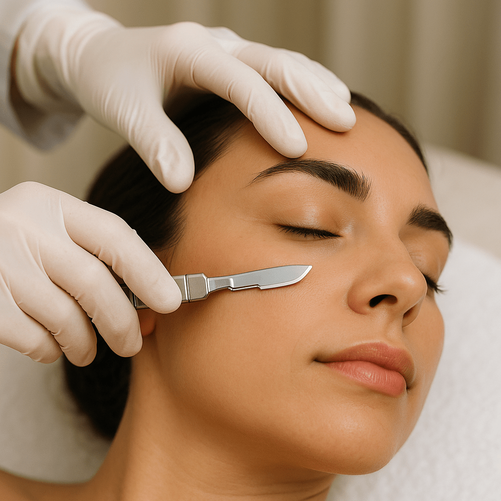 Dermaplaning: lâminas e diferenças